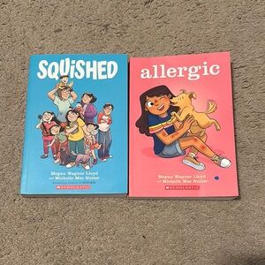 Scholastic Squished and Allergic Books